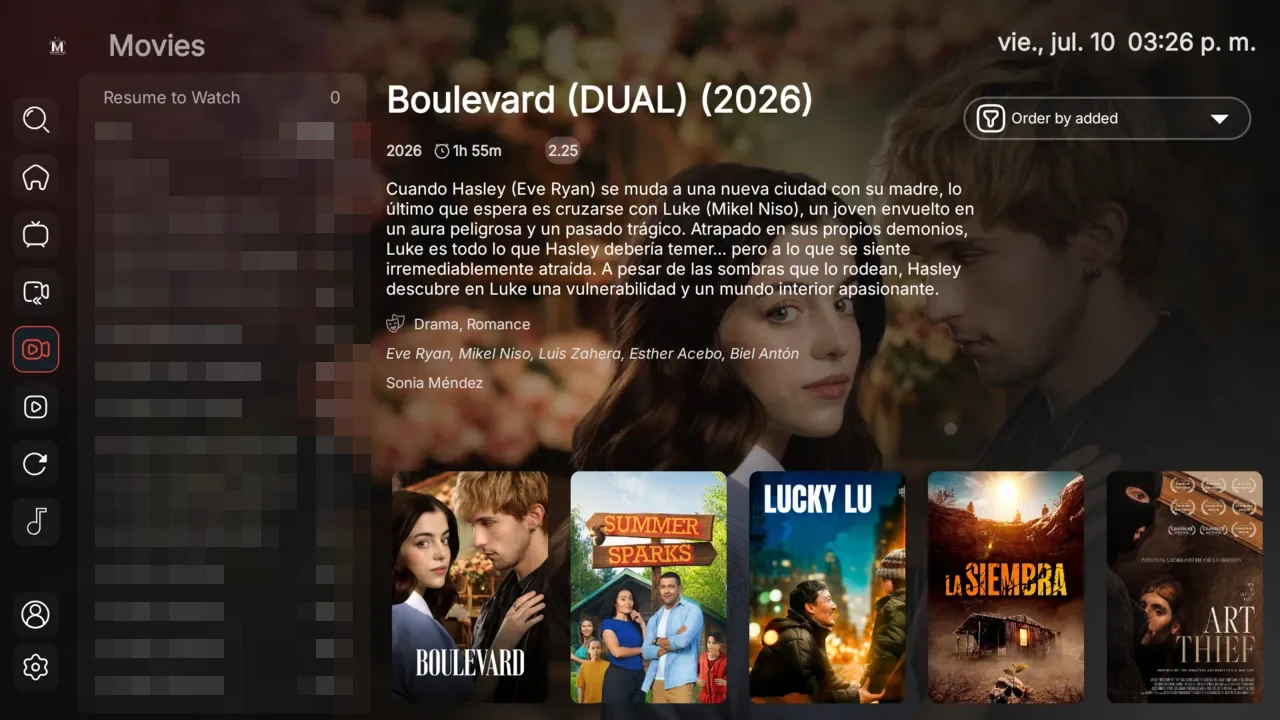 9Xtream4K — movies (VOD) with TMDB