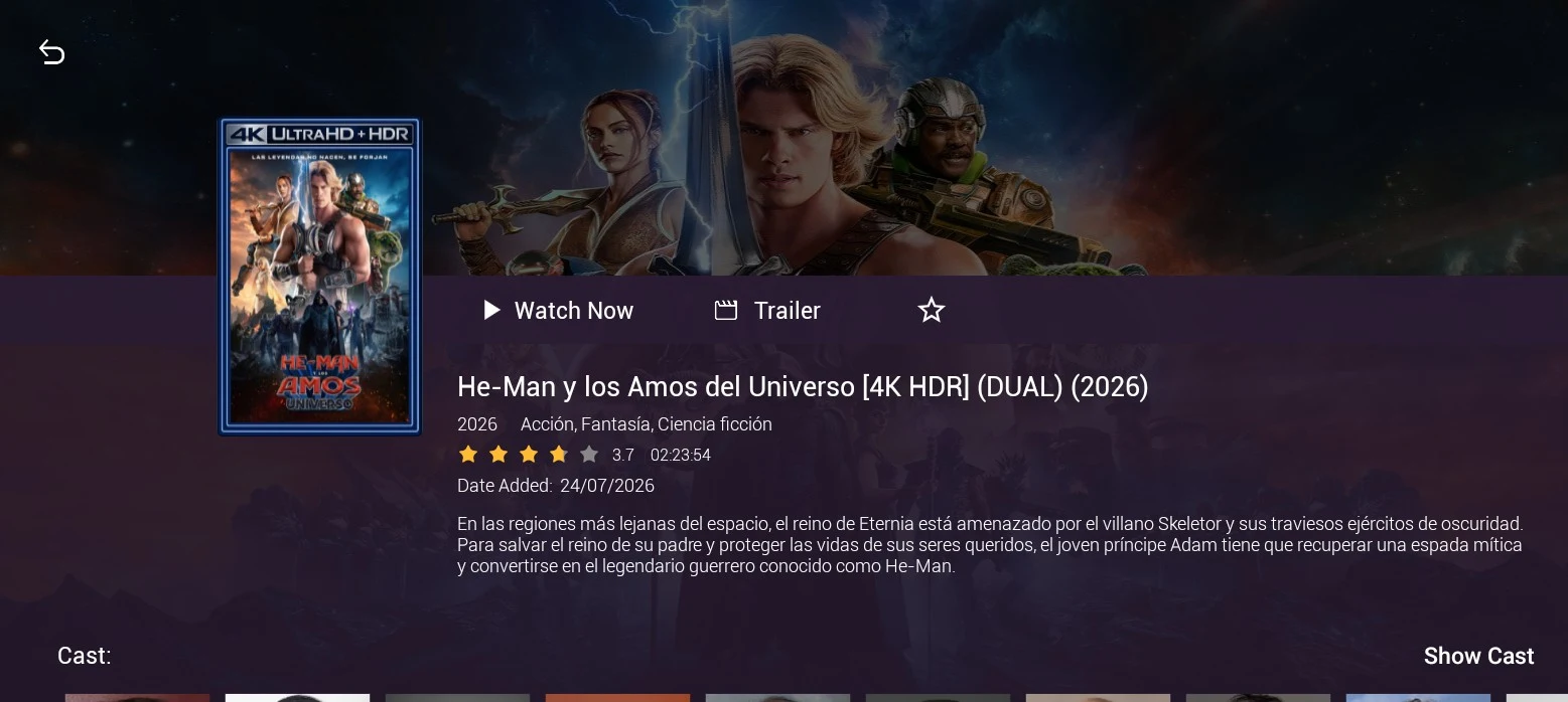 IBO Glass 43 - Ficha de película con sinopsis, reparto, valoración, duración y tráiler