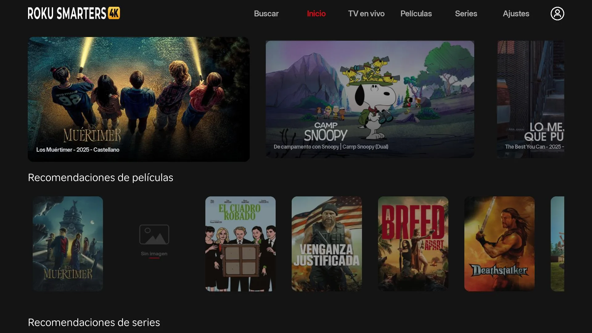 ROKU SMARTERS 4K screenshot 1