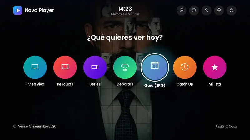 Diseño Iconos con otro fondo rotativo
