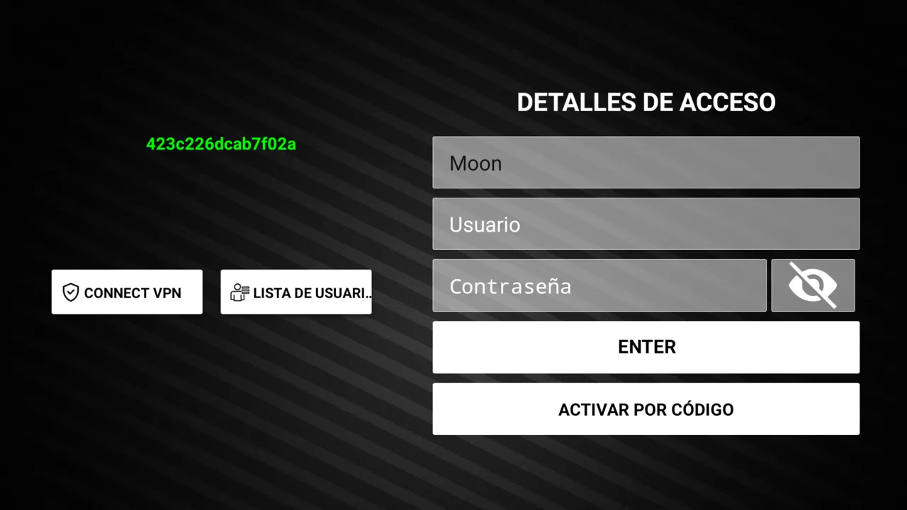 SMARTERS V5 GLASS — login with Multi-DNS panel