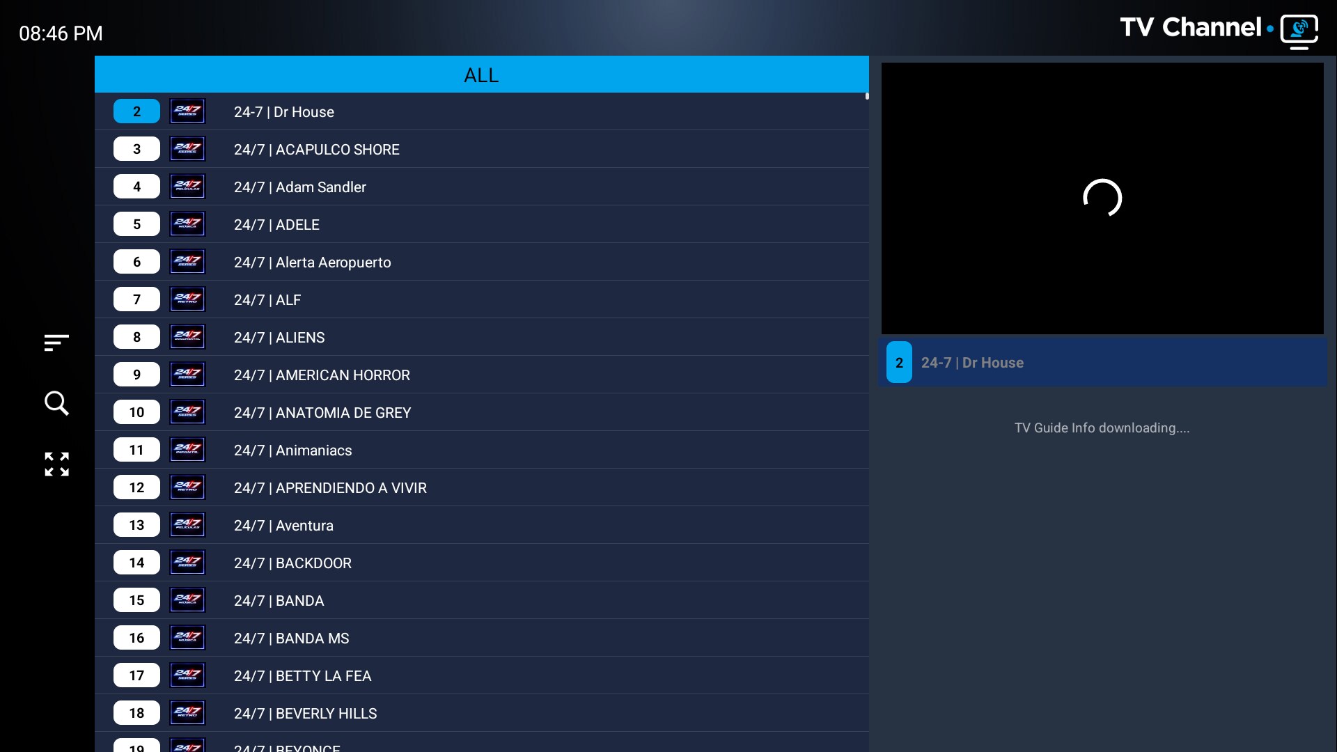 Stream Max Player — Live TV + guide