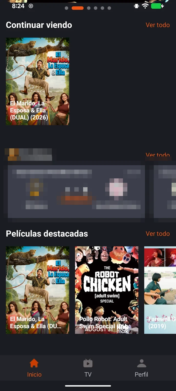 TeleLatino ULTRA — continuar viendo y partidos en móvil