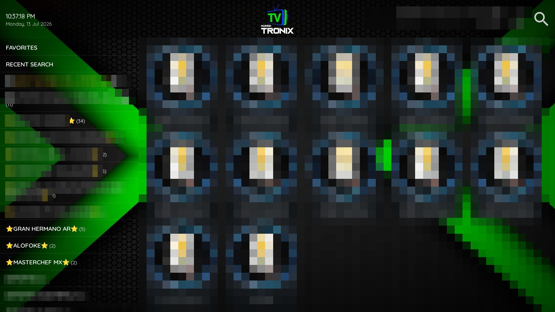 12 XC Normal — TV en vivo